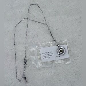 NWT Ryze Party Peridot Necklace .925 Sterling Silver